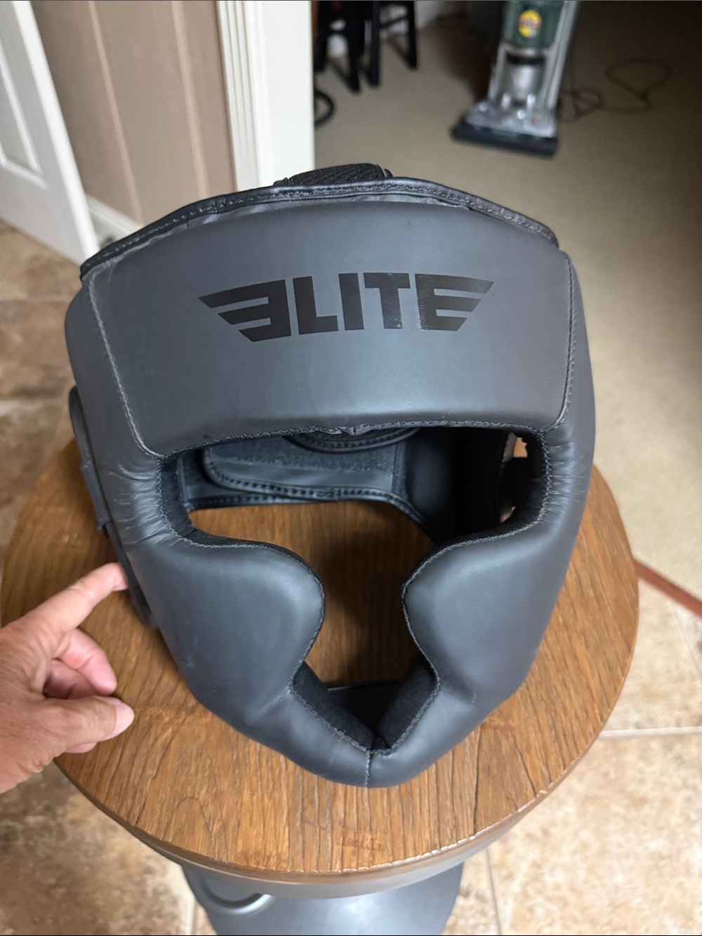 Elite Sports Boxing Headgear Men, Head Guard Sparring One Size,